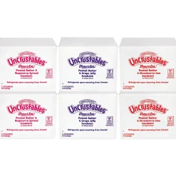 Smucker's Uncrustables Variety, 2.6 Oz, Total Qty 48