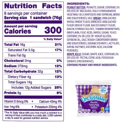 Smucker's Uncrustables Variety, 2.6 Oz, Total Qty 48