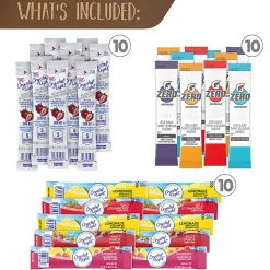 Snack Box Pros Drink Mixes Snack Box, Box Of 50 Drinks