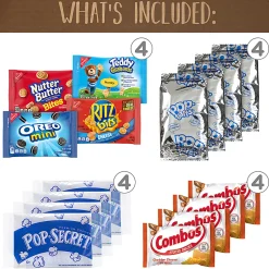 Snack Box Pros Quarantine Snack Box, Box Of 42 Snacks