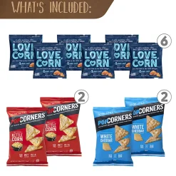 Snack Box Pros Salty & Sweet Snack Box, Pack Of 43 Snacks