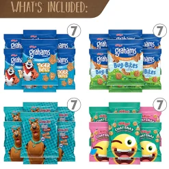 Snack Box Pros Schoolyard Snacktime Snack Box, Pack Of 60 Snacks
