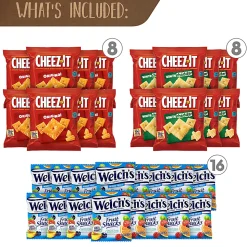 Snack Box Pros Schoolyard Snacktime Snack Box, Pack Of 60 Snacks