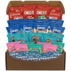 Snack Box Pros Schoolyard Snacktime Snack Box, Pack Of 60 Snacks