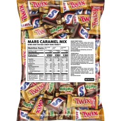 Snickers, Twix And Milky Way Minis Candy Variety Mix, 75 Oz, Total Qty 1