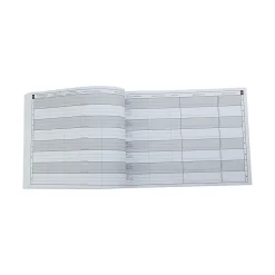 Soft Cover Journal of Notarial Acts Logbook For Notary Public Transactions, 11" x 8 1/2", 116 Pages