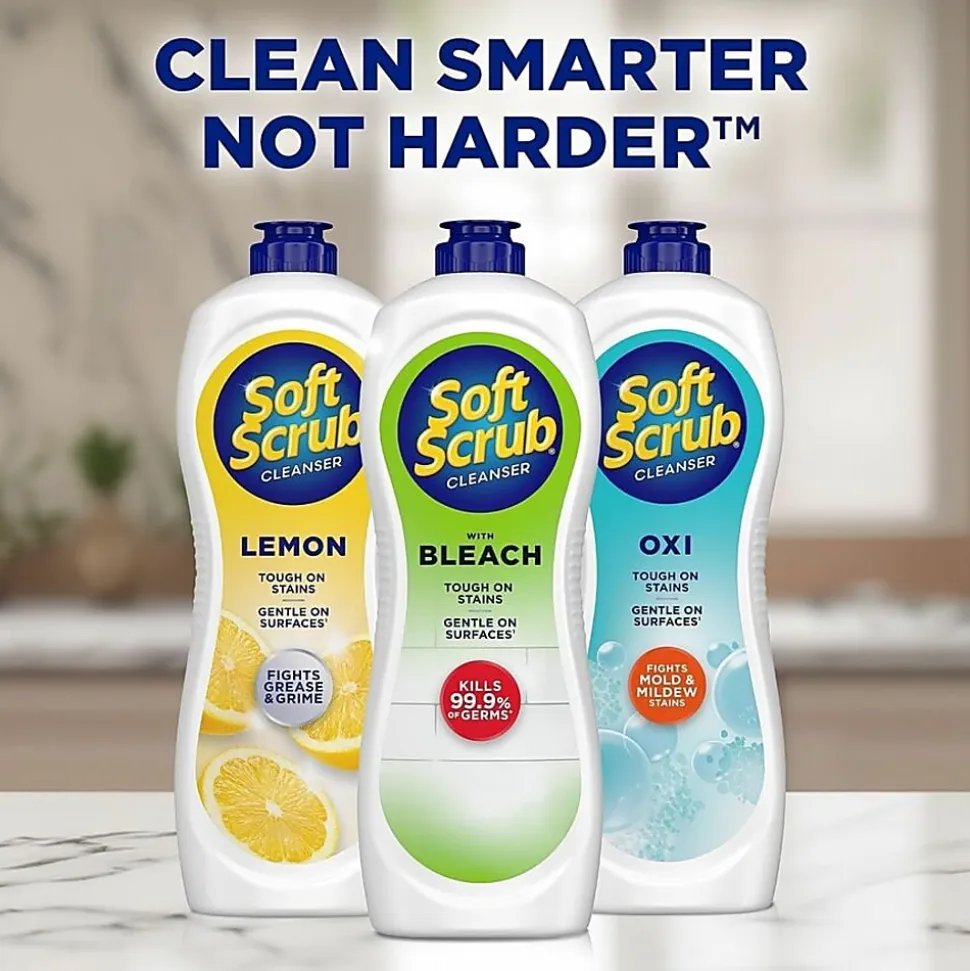Soft Scrub® Cleanser With Bleach, 36 Oz Bottle