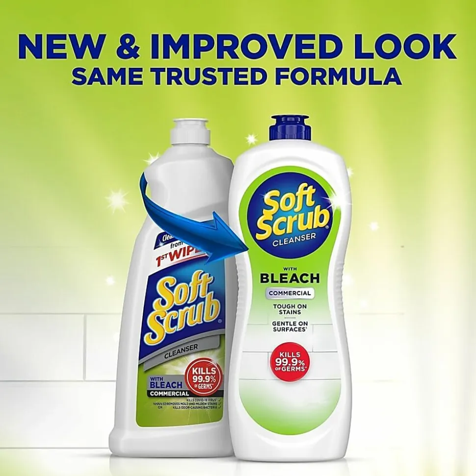Soft Scrub® Cleanser With Bleach, 36 Oz Bottle