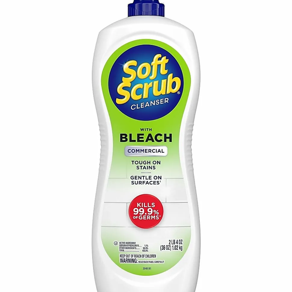 Soft Scrub® Cleanser With Bleach, 36 Oz Bottle