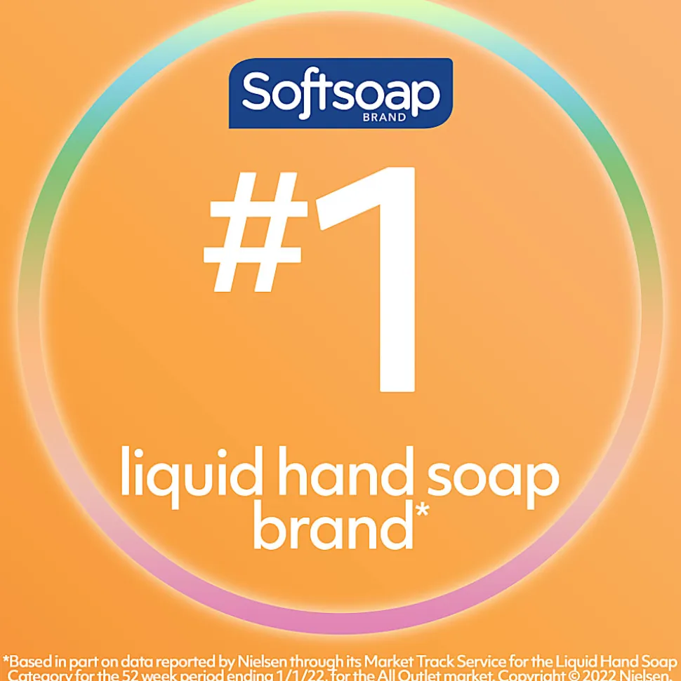Softsoap® Antibacterial Liquid Hand Soap, Crisp Clean Scent, 11.25oz pump