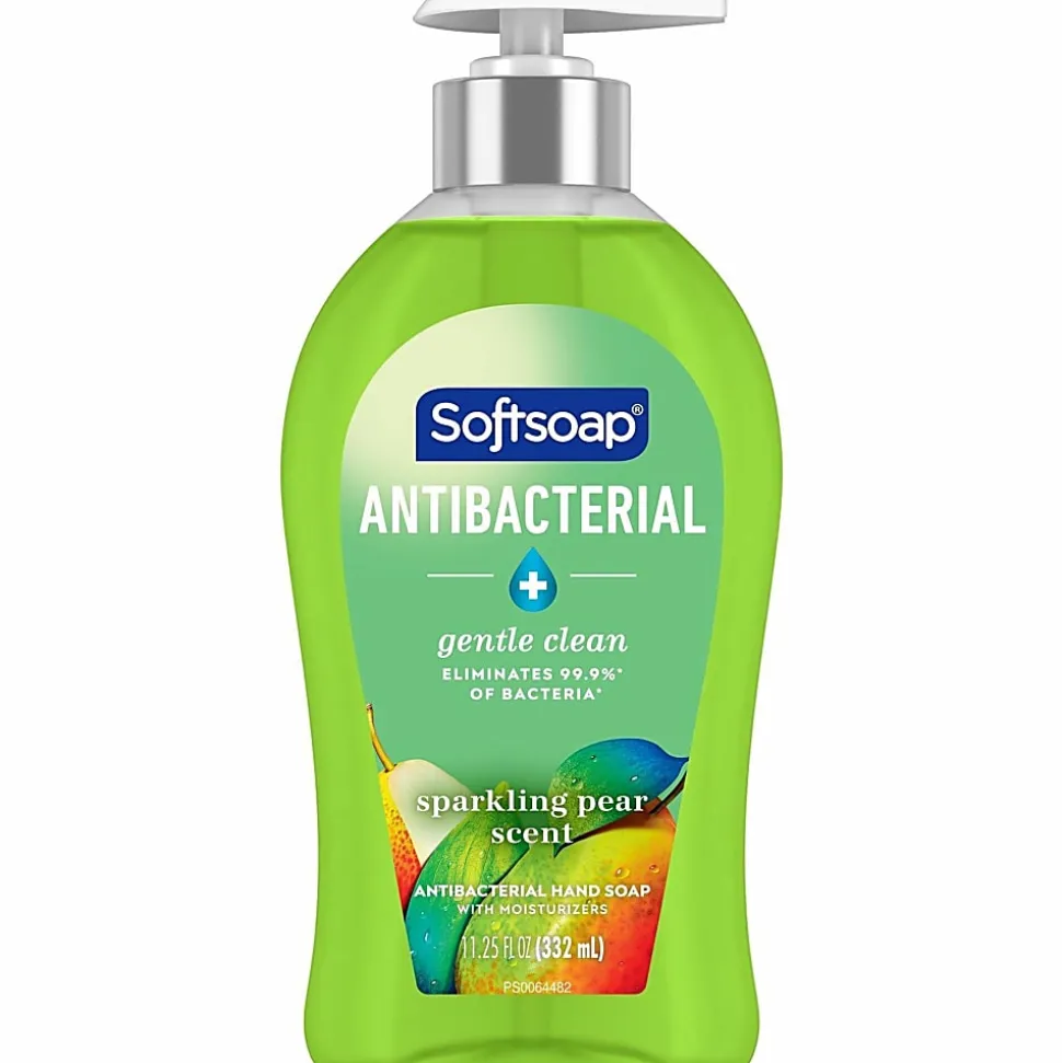 Softsoap® Antibacterial Liquid Hand Soap, Sparkling Pear Scent, 11.3 Oz