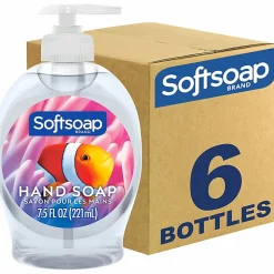 Softsoap® Aquarium Hand Soap, Fresh Scent, 7.5 Oz, Pack Of 6 Bottles