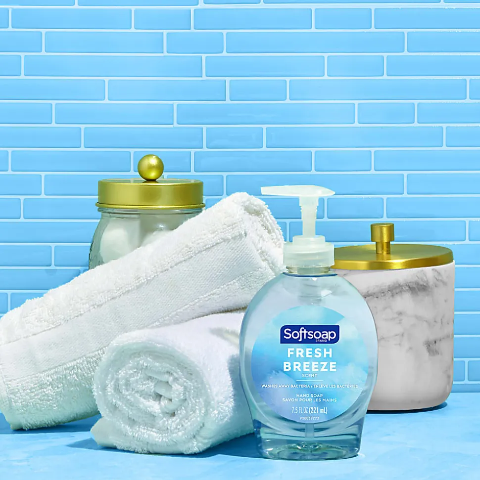 Softsoap Liquid Hand Soap, Fresh Breeze Scent, 7.5 fl oz pump, 6ct