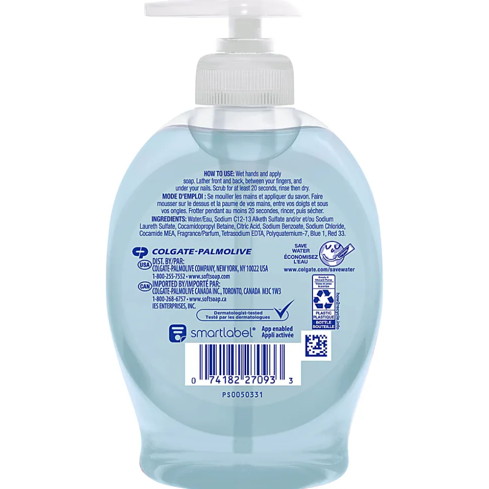 Softsoap Liquid Hand Soap, Fresh Breeze Scent, 7.5 fl oz pump, 6ct