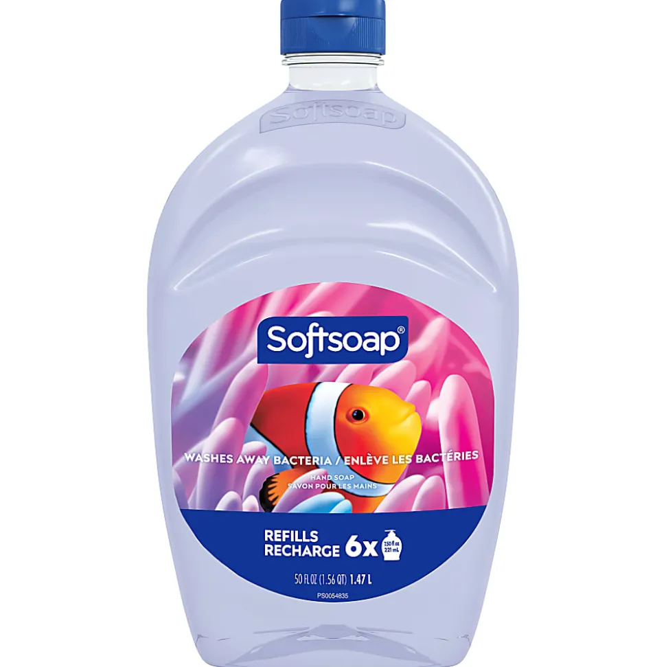 Softsoap® Liquid Hand Soap Refill, Fresh Aquarium Scent, 50 Oz Bottle