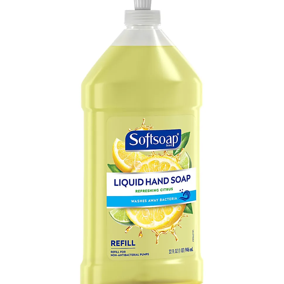 Softsoap® Liquid Hand Soap Refill, Refreshing Citrus Scent, 32 Fl Oz Pour Bottle
