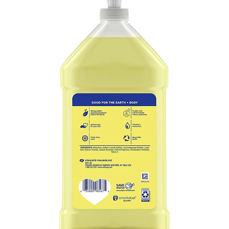 Softsoap® Liquid Hand Soap Refill, Refreshing Citrus Scent, 32 Fl Oz Pour Bottle