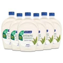 Softsoap® Moisturizing Hand Soap Refill with Aloe, Fresh Scent, 50 oz, 6/Carton