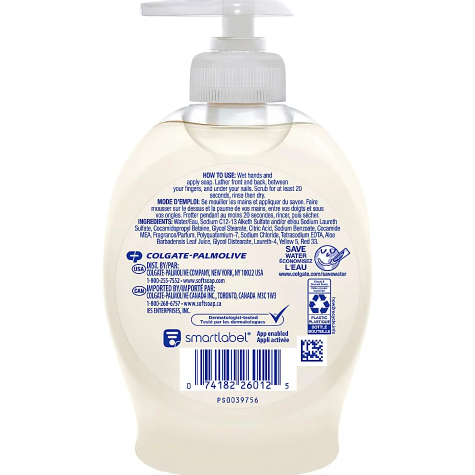 Softsoap® Moisturizing Liquid Hand Soap, Soothing Clean with Aloe Scent, 7.5 Oz Pump Bottle