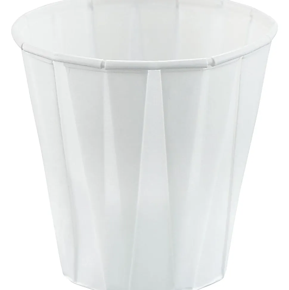 Solo Cup Pleated Water Cups, 3 1/2 Oz., Pack Of 100