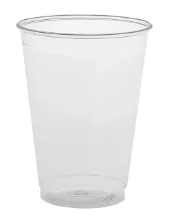 Solo Cup Tall-Shaped Plastic Party Cold Drink Cups, 9 Oz, Clear, 50 Cups Per Sleeve, Case Of 20 Sleeves