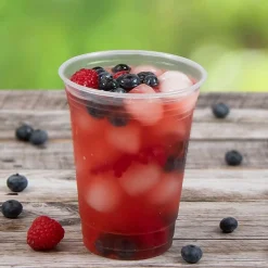 Solo Cup UltraClear Plastic PET Cups - 16 fl oz - 50/Pack - Crystal Clear - Polyethylene Terephthalate (PET) - Beverage, Cold Drink, Smoothie, Coffee