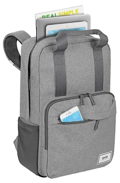 Solo New York Bags Reclaim Recycled Backpack With 15.6" Laptop Pocket, 51% Recycled, Gray