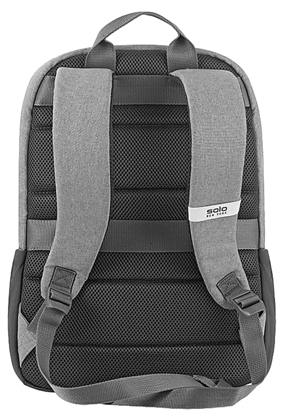 Solo New York Bags Recover Recycled Backpack With 15.6" Laptop Pocket, 51% Recycled, Gray