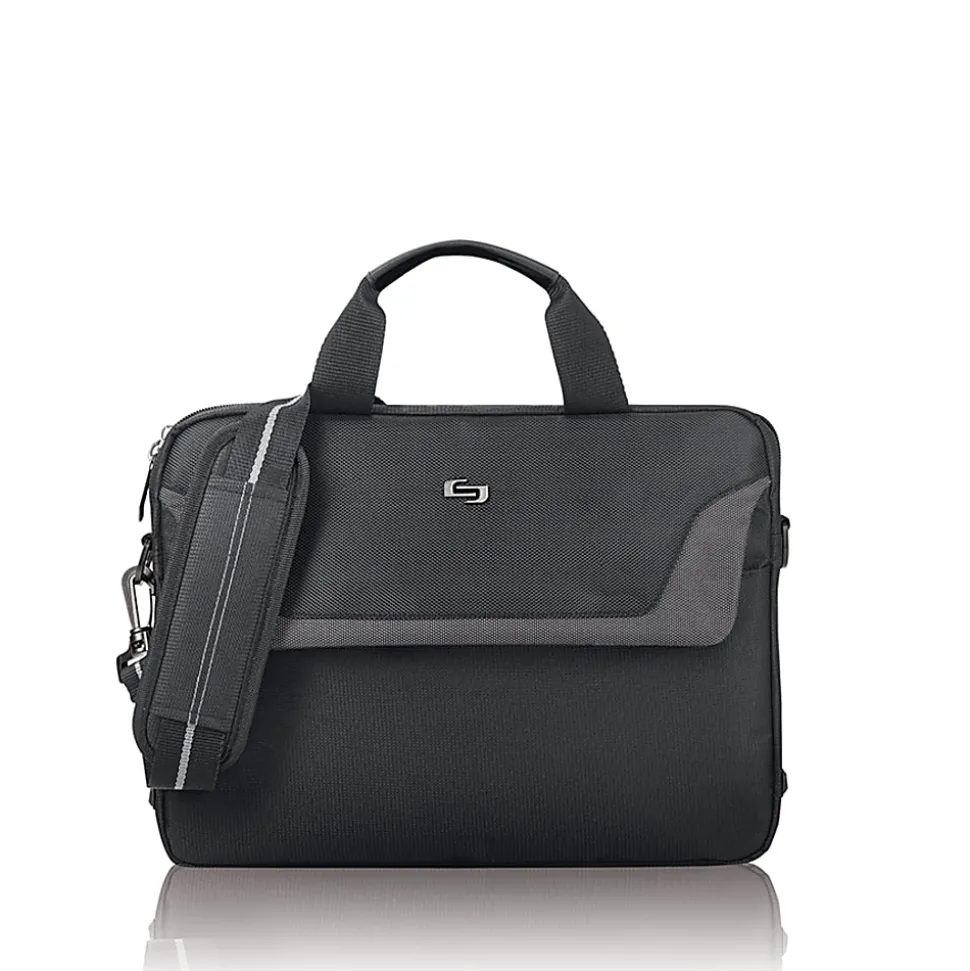 Solo New York Flatiron 14.1" Slim Brief, Black