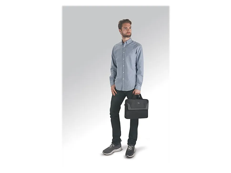Solo New York Flatiron 14.1" Slim Brief, Black