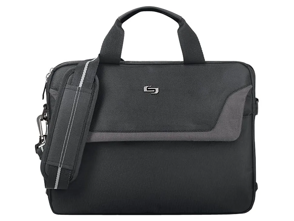 Solo New York Flatiron 14.1" Slim Brief, Black