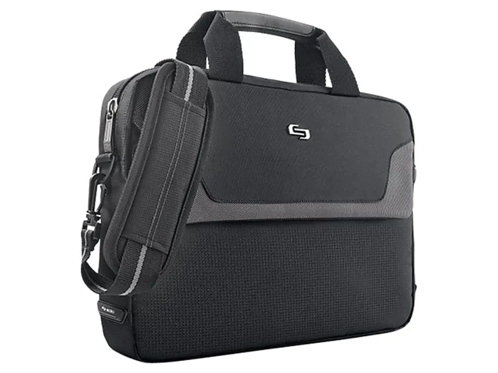 Solo New York Flatiron 14.1" Slim Brief, Black