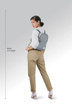 Solo New York Re:Vive Mini Backpack, 60% Recycled, Gray