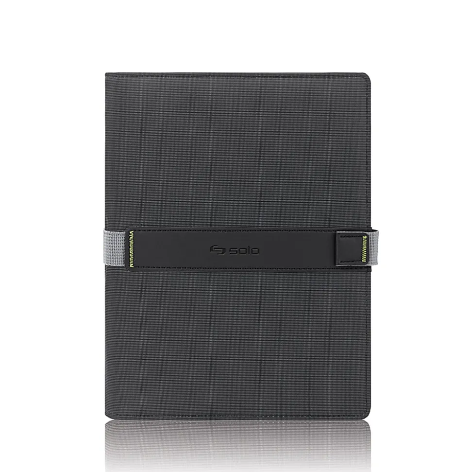 Solo New York Storm Universal Fit Tablet/eReader Booklet, 8.5" to 11", Black