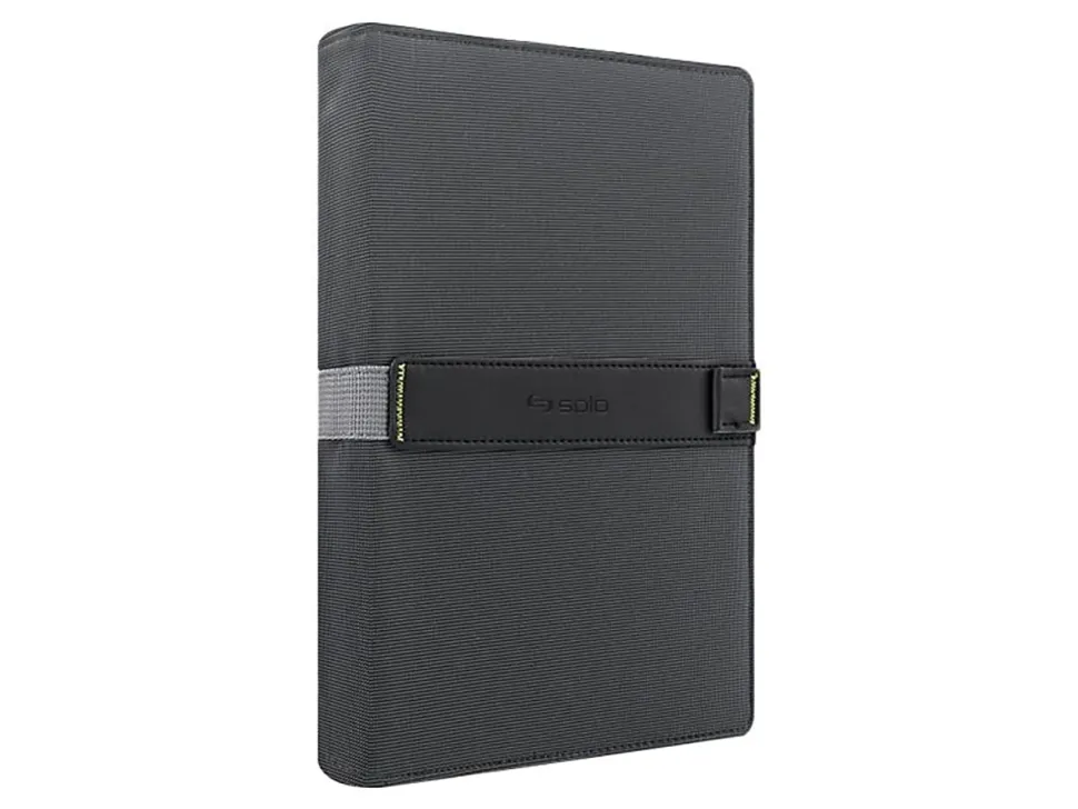 Solo New York Storm Universal Fit Tablet/eReader Booklet, 8.5" to 11", Black
