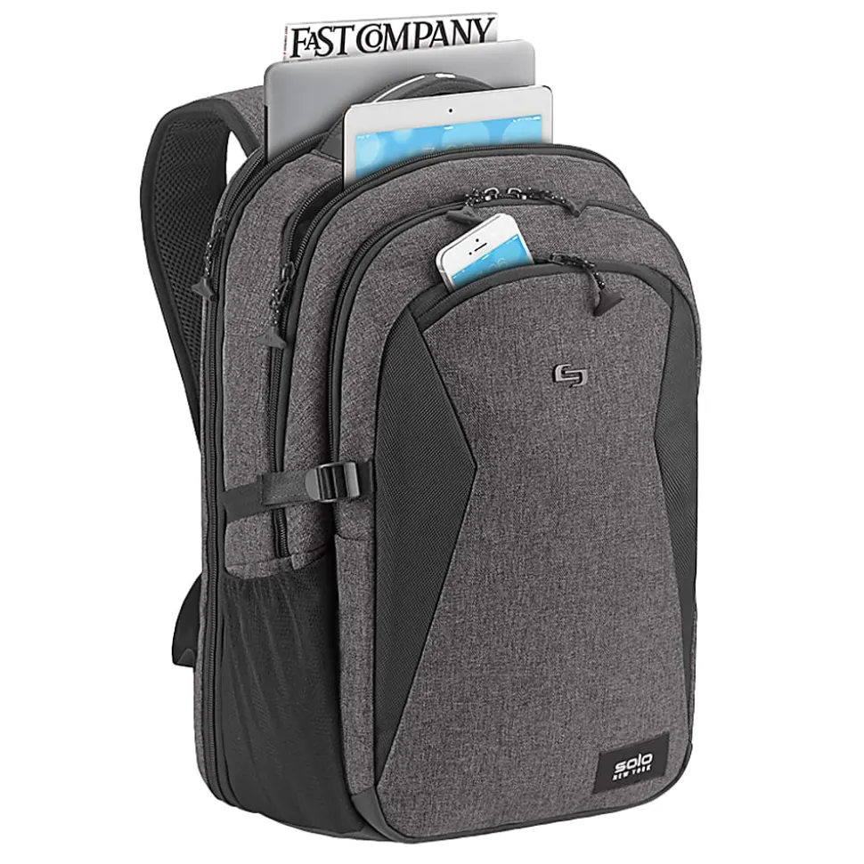 Solo New York Unbound Laptop Backpack, Gray