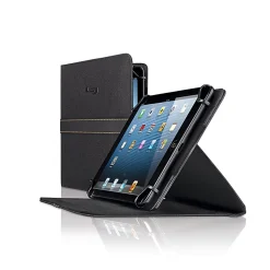 Solo New York Urban Universal Fit Tablet/eReader Booklet, Black/Orange