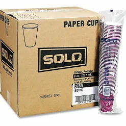 SOLO® Paper Hot Drink Cups in Bistro® Design, 3.35