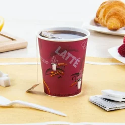 SOLO® Paper Hot Drink Cups in Bistro® Design, 3.35