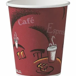 SOLO® Paper Hot Drink Cups in Bistro® Design, 3.35