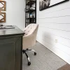 So-Mine Vinyl Camden Chair Mat, 38" x 48", Tan