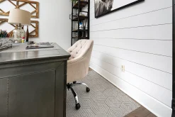 So-Mine Vinyl Camden Chair Mat, 38" x 48", Tan