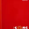 SONS System Journal-Style Notebooks, 9-3/4" x 7-1/2", 1 Subject, Primary Rule, 200 Sheets, Red, Pack Of 30 Notebooks