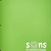 SONS System Pocket Folders, 9-1/2" x 12-1/2", Green,