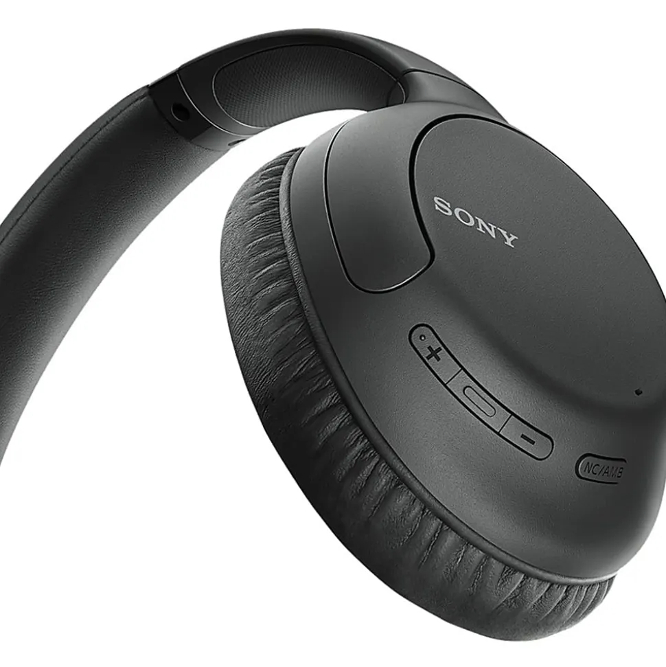 Sony® Bluetooth® Wireless Noise-Canceling Overhead Headphones Black, WHCH710N/B