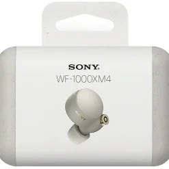 Sony® Industry-Leading Noise-Canceling Truly Wireless Earbuds, Silver, WF1000XM4/S