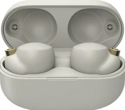 Sony® Industry-Leading Noise-Canceling Truly Wireless Earbuds, Silver, WF1000XM4/S