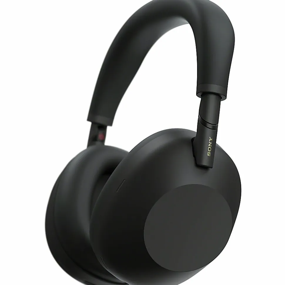Sony WH-1000XM6 Wired/Wireless Noise Canceling Headphones, Stereo, Bluetooth/RF, Over-The-Head, Over-The-Ear, Binaural, Circumaural, Black