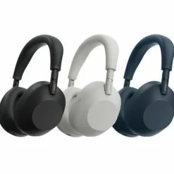 Sony WH-1000XM6 Wired/Wireless Noise Canceling Headphones, Stereo, Bluetooth/RF, Over-The-Head, Over-The-Ear, Binaural, Circumaural, Black