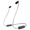 Sony WI-C100 - Earphones with mic - in-ear - neckband - Bluetooth - wireless - black